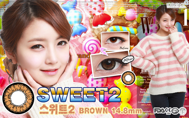 [6-Months] Sweet-2 Brown (2pcs)
