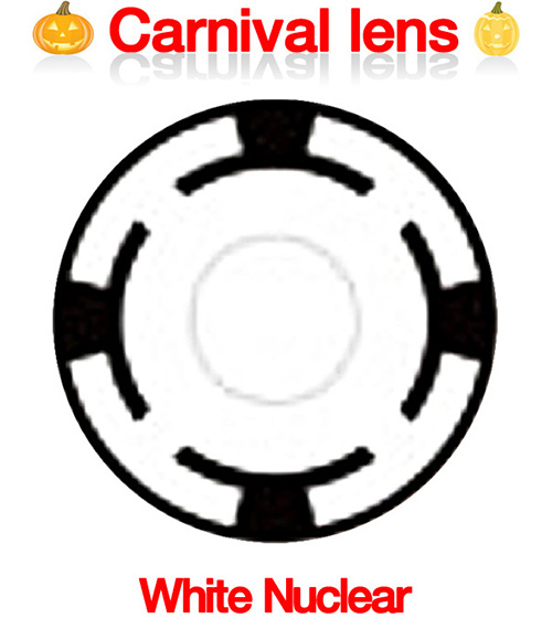 [Cosplay/6-Month] White Nuclear - Crazy-H07 (2pcs)