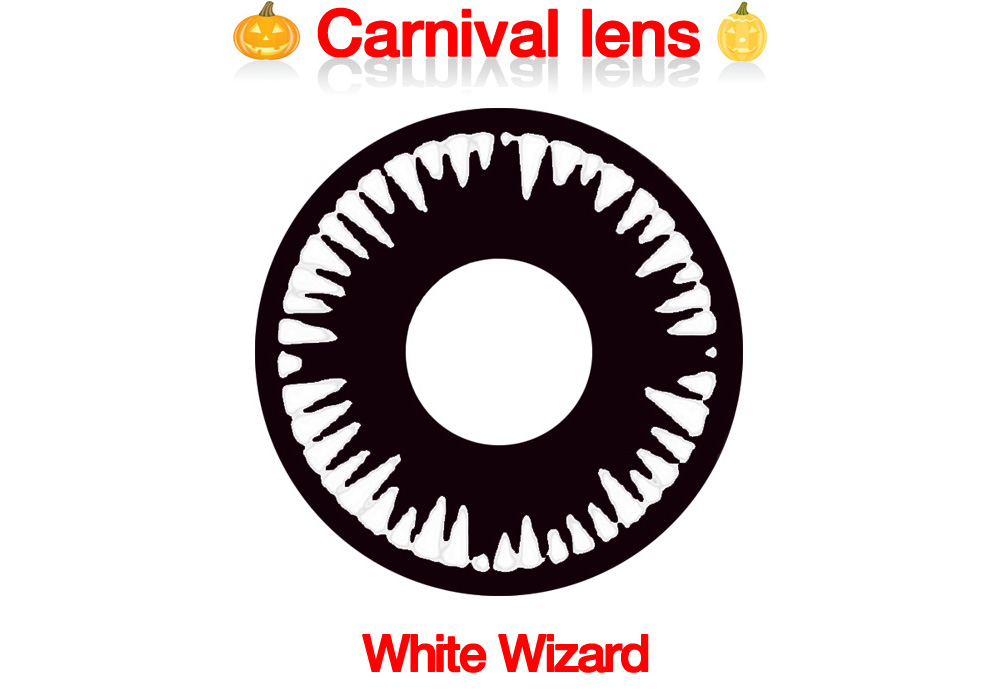 [Cosplay/6-Month] White Wizard - Crazy-H02 (2pcs)