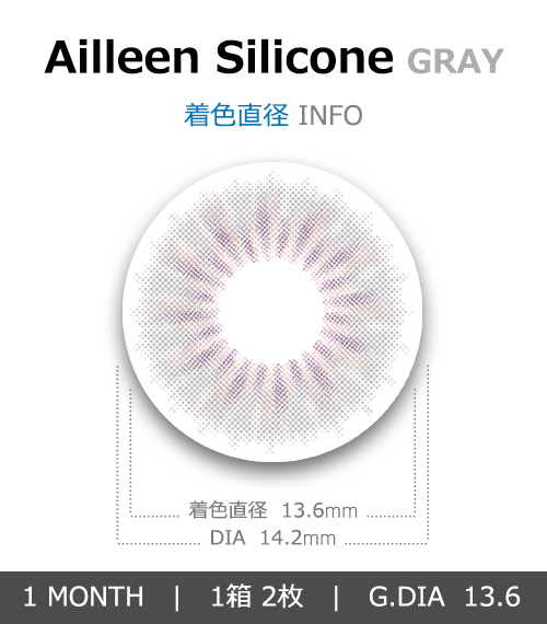 [1-Month] Ailleen Silicone Gray (2pcs)4