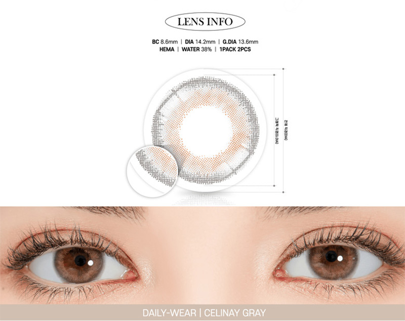[1-Month] Celinay Gray (2pcs)