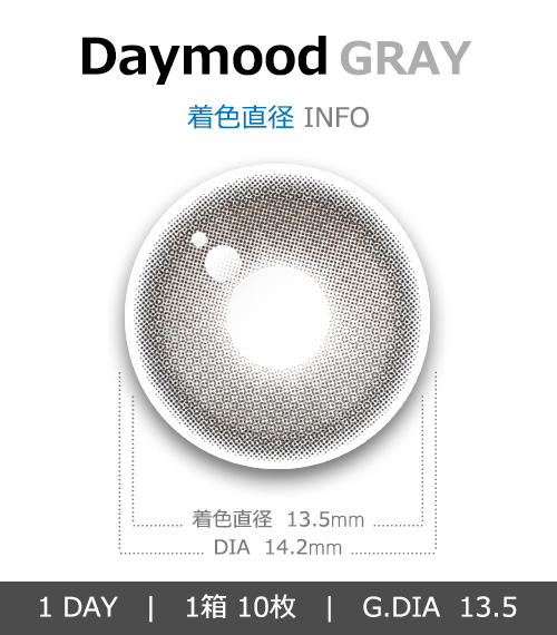 [1-Day] Day Mood Gray (10pcs)4