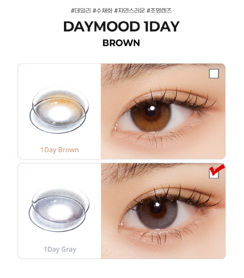 [1-Day] Day Mood Gray (10pcs)5