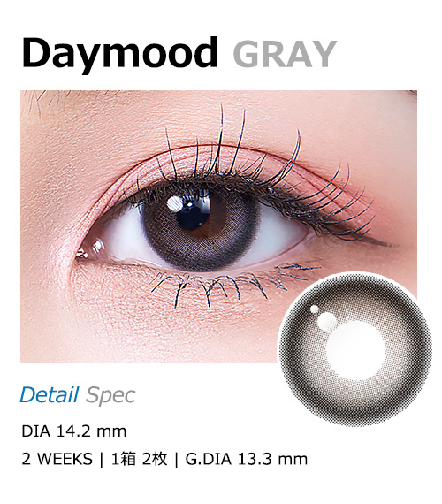 [2-Weeks] Day Mood Gray (2pcs)