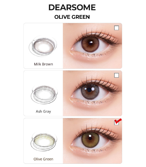 [2-Weeks] Dearsome Olive Green (2pcs)5