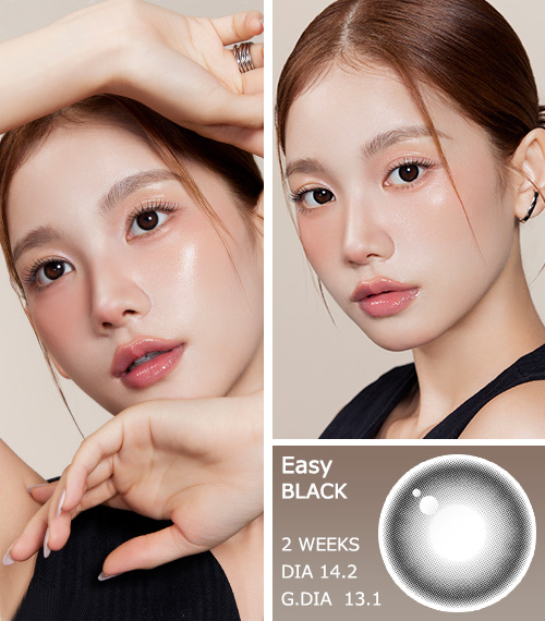 [2-Weeks] Easy Black (2pcs)3