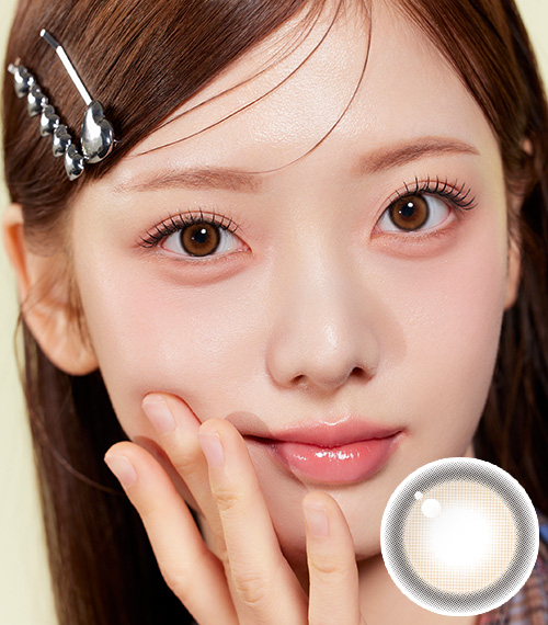 [1-Month] Glee Brown (2pcs)2