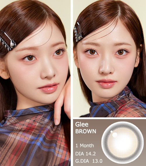 [1-Month] Glee Brown (2pcs)3