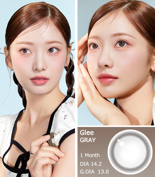 [1-Month] Glee Gray (2pcs)3