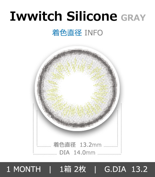 [1-Month] Iwwitch Silicone Gray (2pcs)4