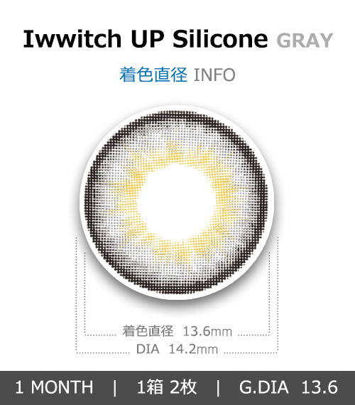 [1-Month] Iwwitch UP Silicone Gray (2pcs)4