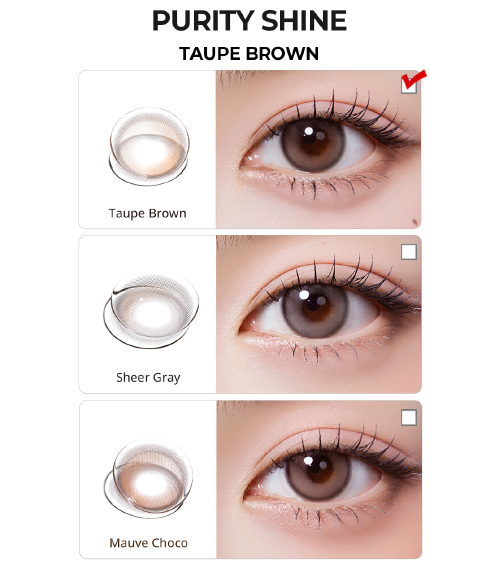 [2-Weeks] Purity Shine Sheer Gray (2pcs)5