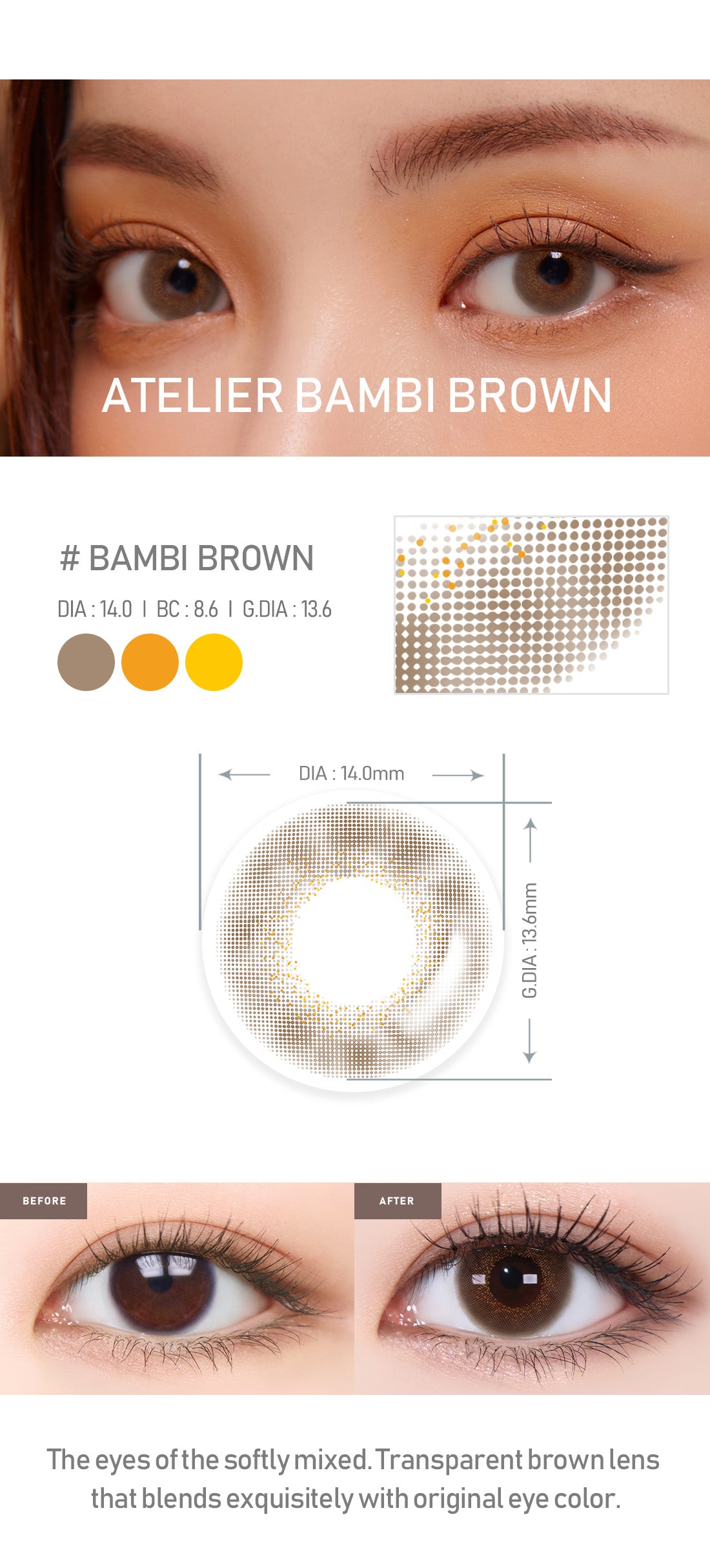 [Select Period] Torica Bambi Brown