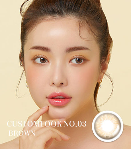 [Toric/Select Period] Torica Customlook No.03 Brown3