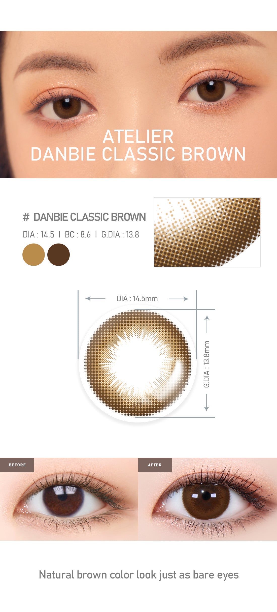 [Toric/Select Period] Torica Danbie Brown