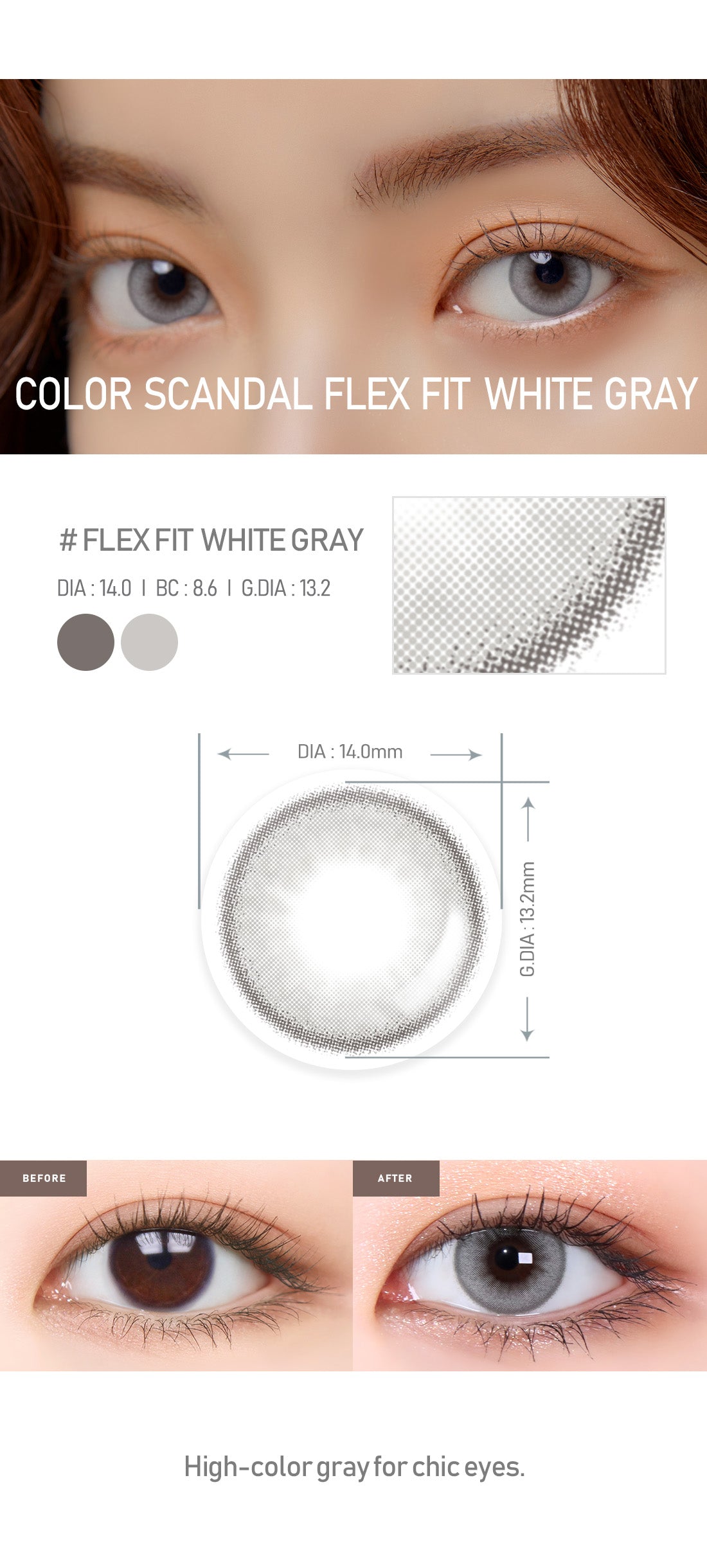 [Select Period] Torica Flexfit White Gray