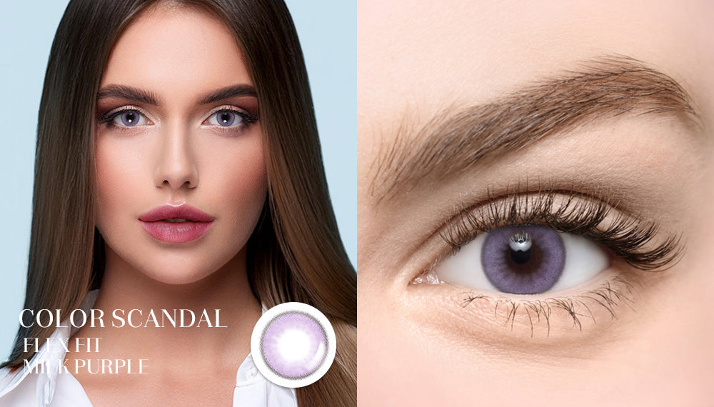 [Toric/Select Period] Torica Flexfit Milk Purple