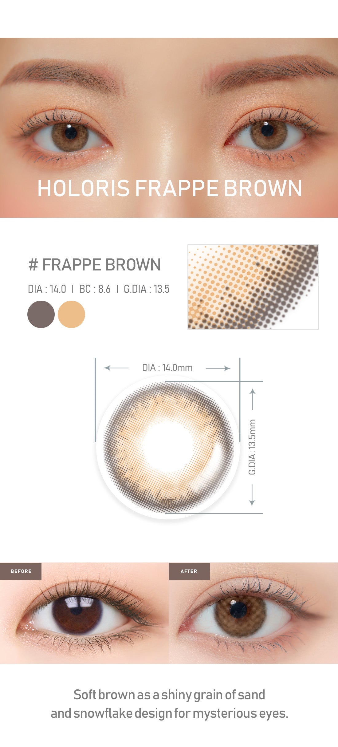 [Select Period] Torica Frappe Brown