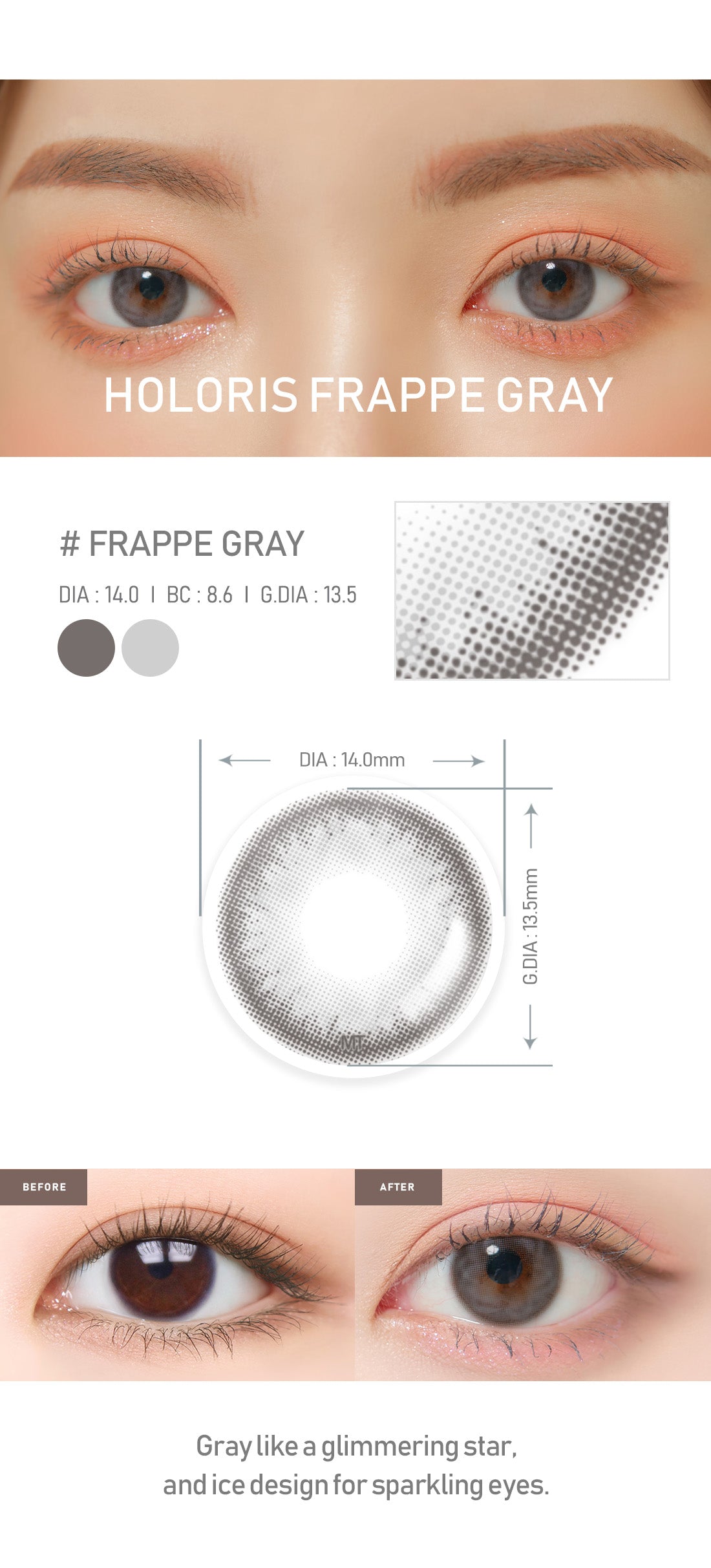 [Select Period] Torica Frappe Gray