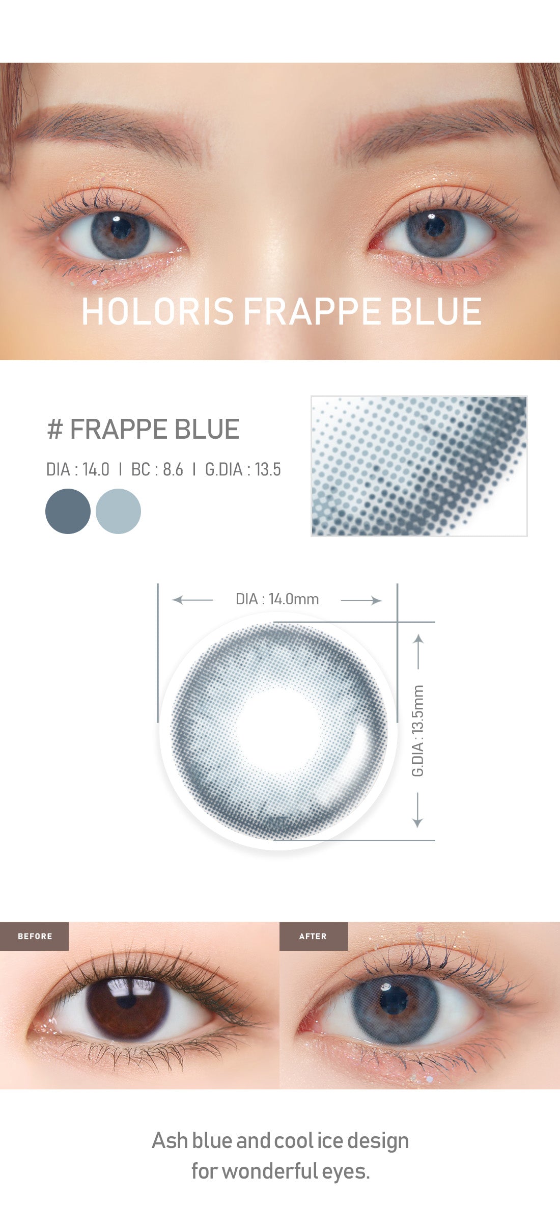 [Toric/Select Period] Torica Frappe Blue