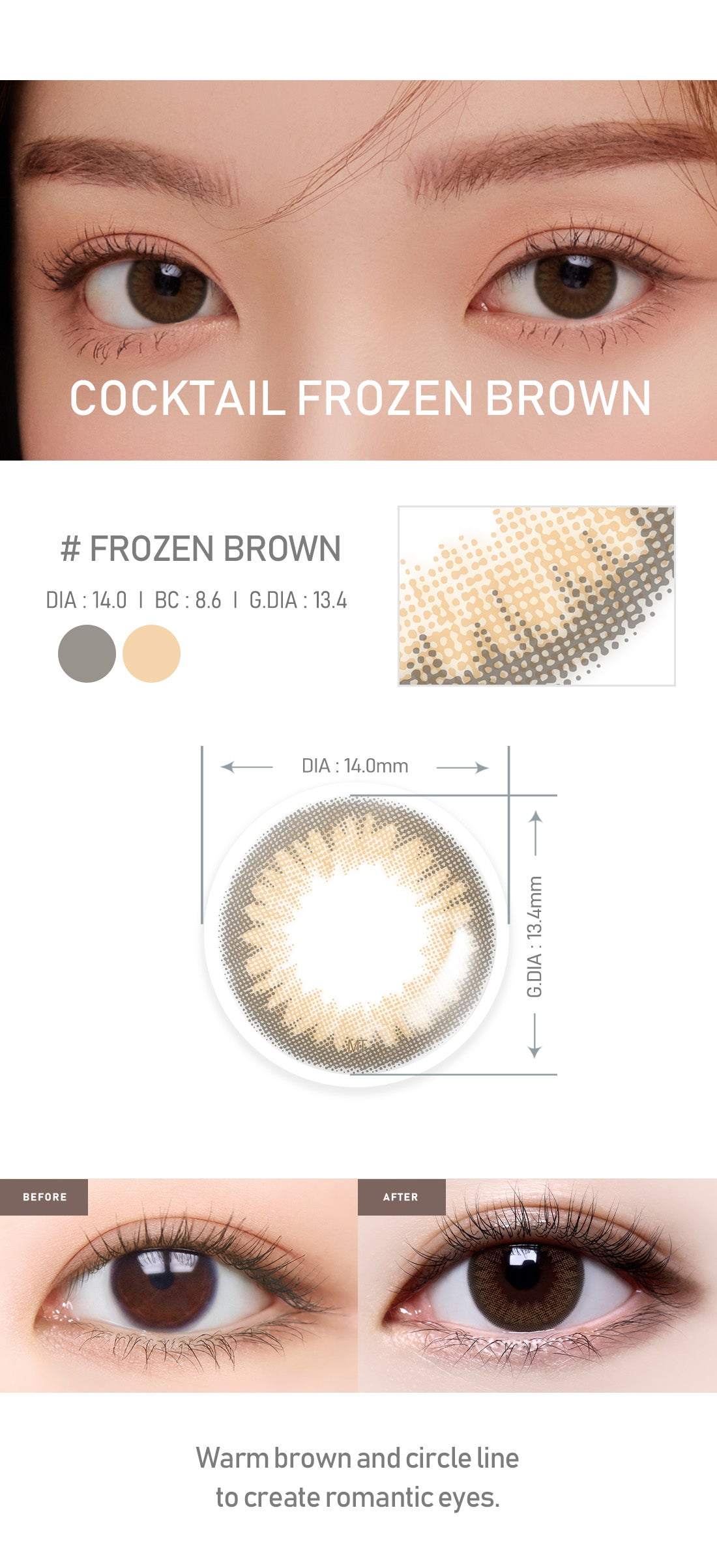 [Select Period] Torica Frozen Brown