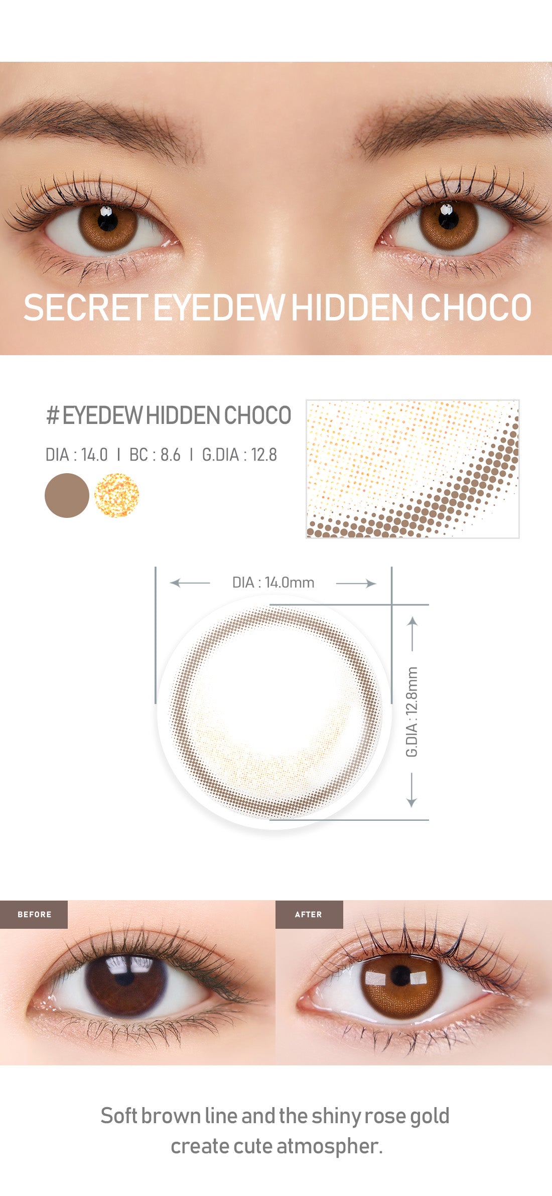 [Toric/Select Period] Torica Hidden Pearl Choco