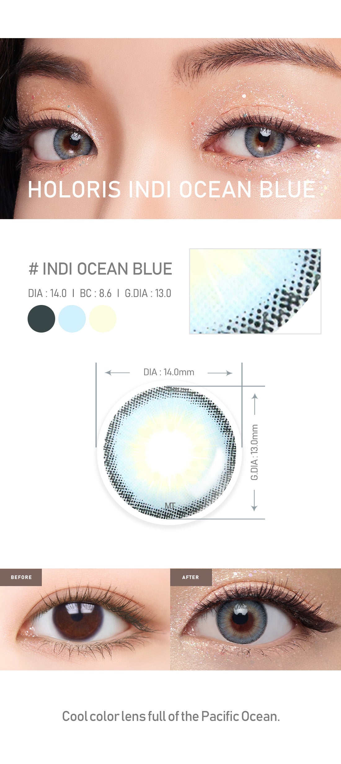 [Select Period] Torica Indi Ocean Blue