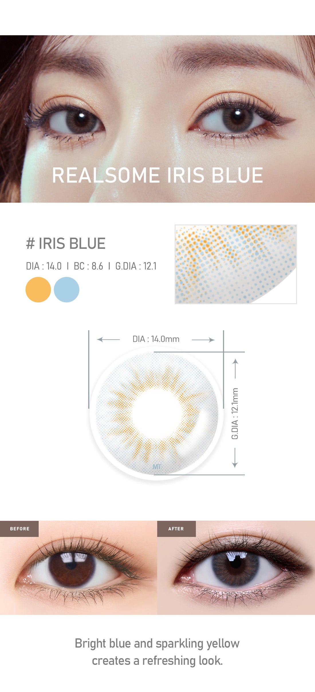 [Select Period] Torica Iris Blue