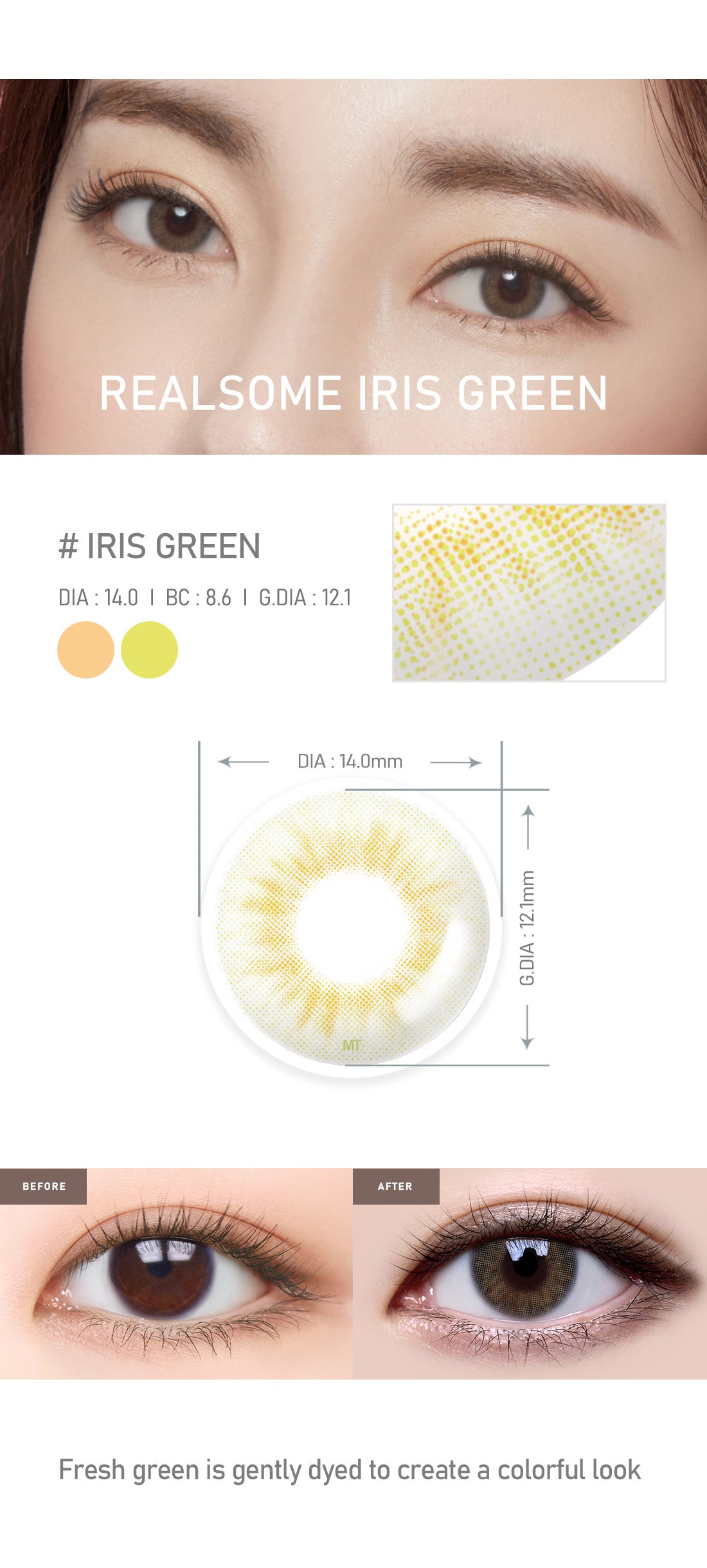 [Toric/Select Period] Torica Iris Green