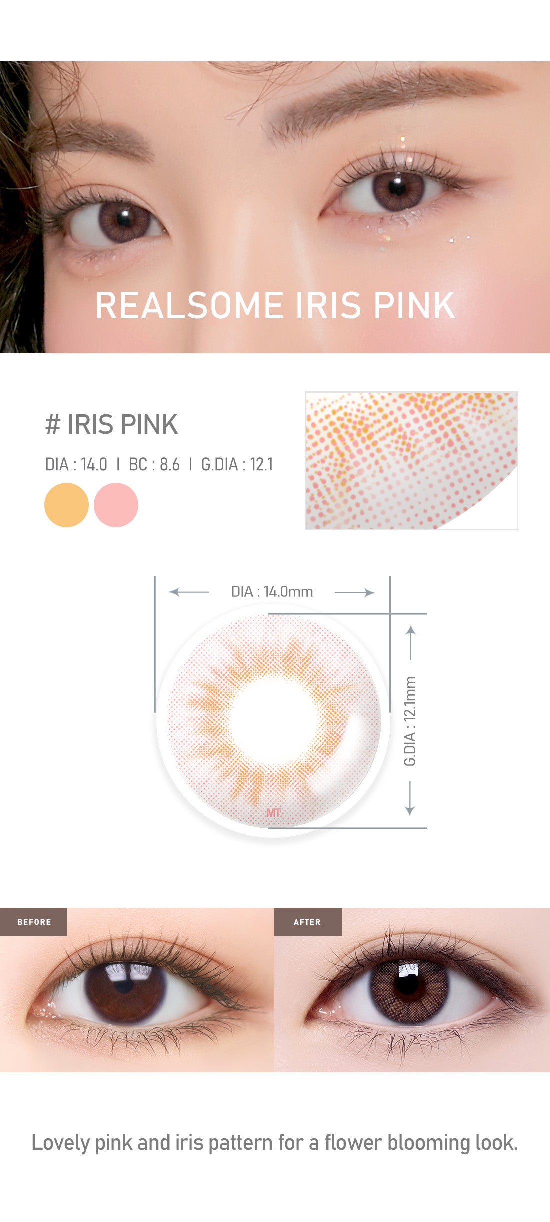 [Toric/Select Period] Torica Iris Pink