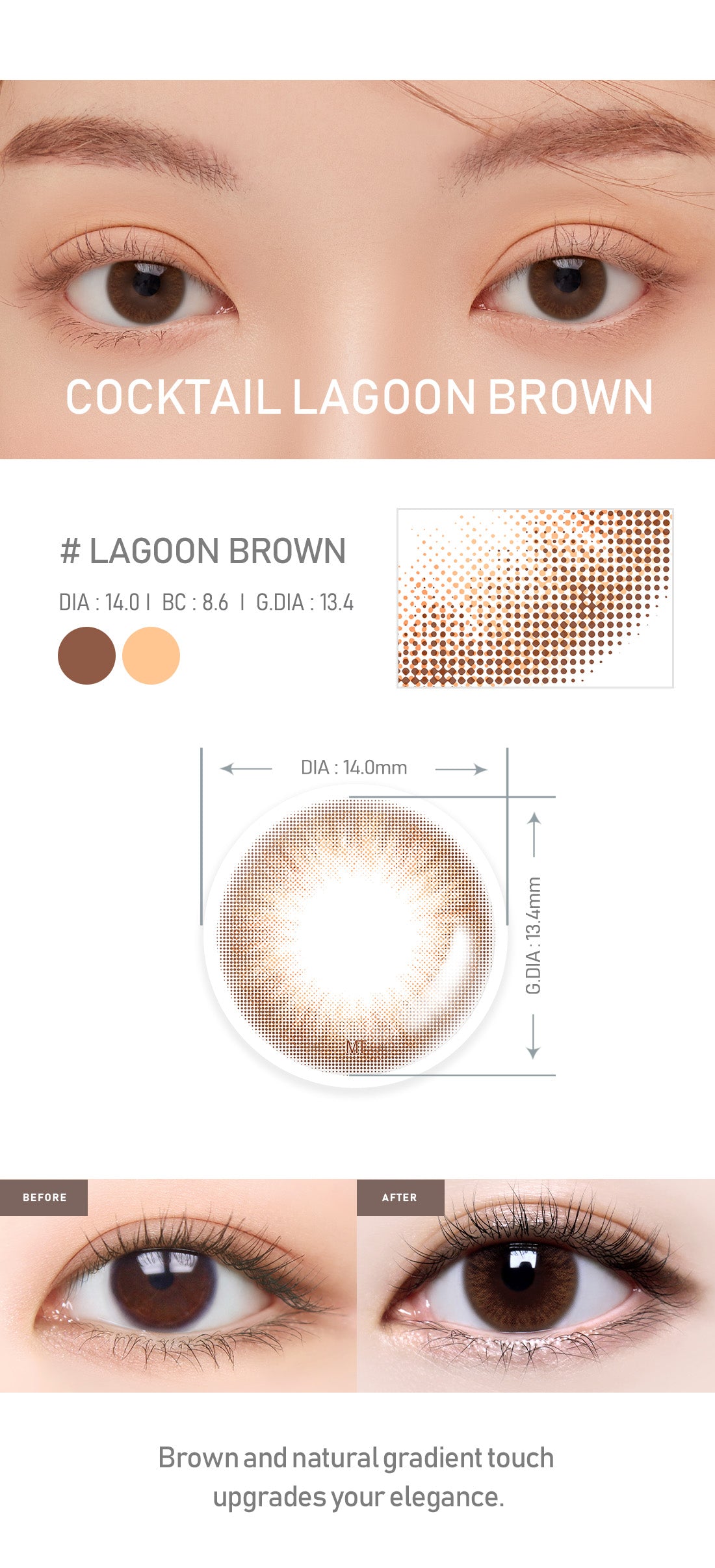 [Toric/Select Period] Torica Lagoon Brown