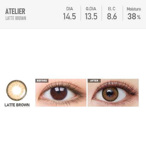 [Toric/Select Period] Torica Latte Brown