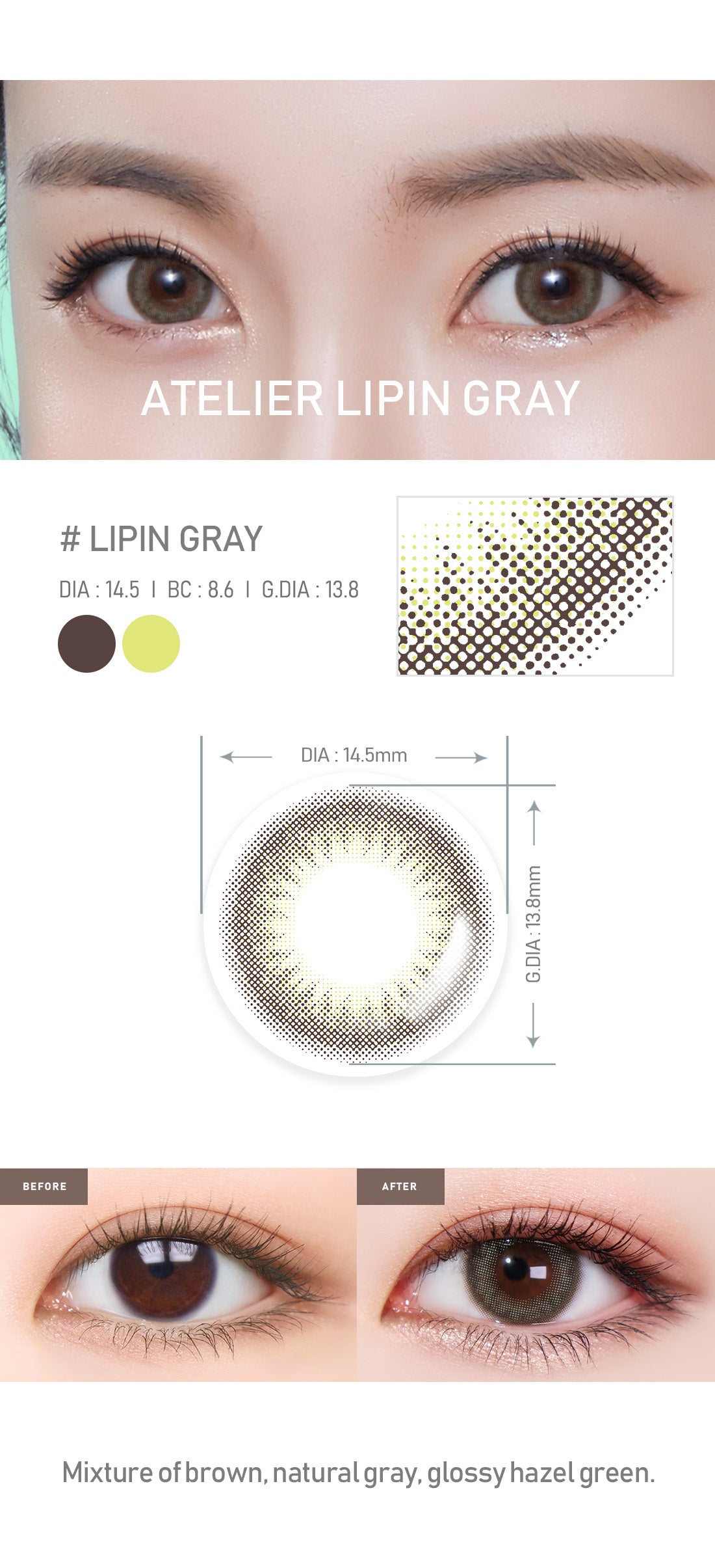 [Toric/Select Period] Torica Lipin Gray