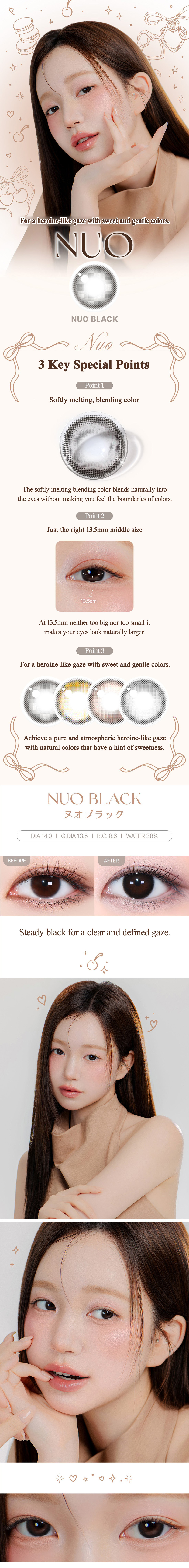 [Toric/Select Period] Torica Nuo Black
