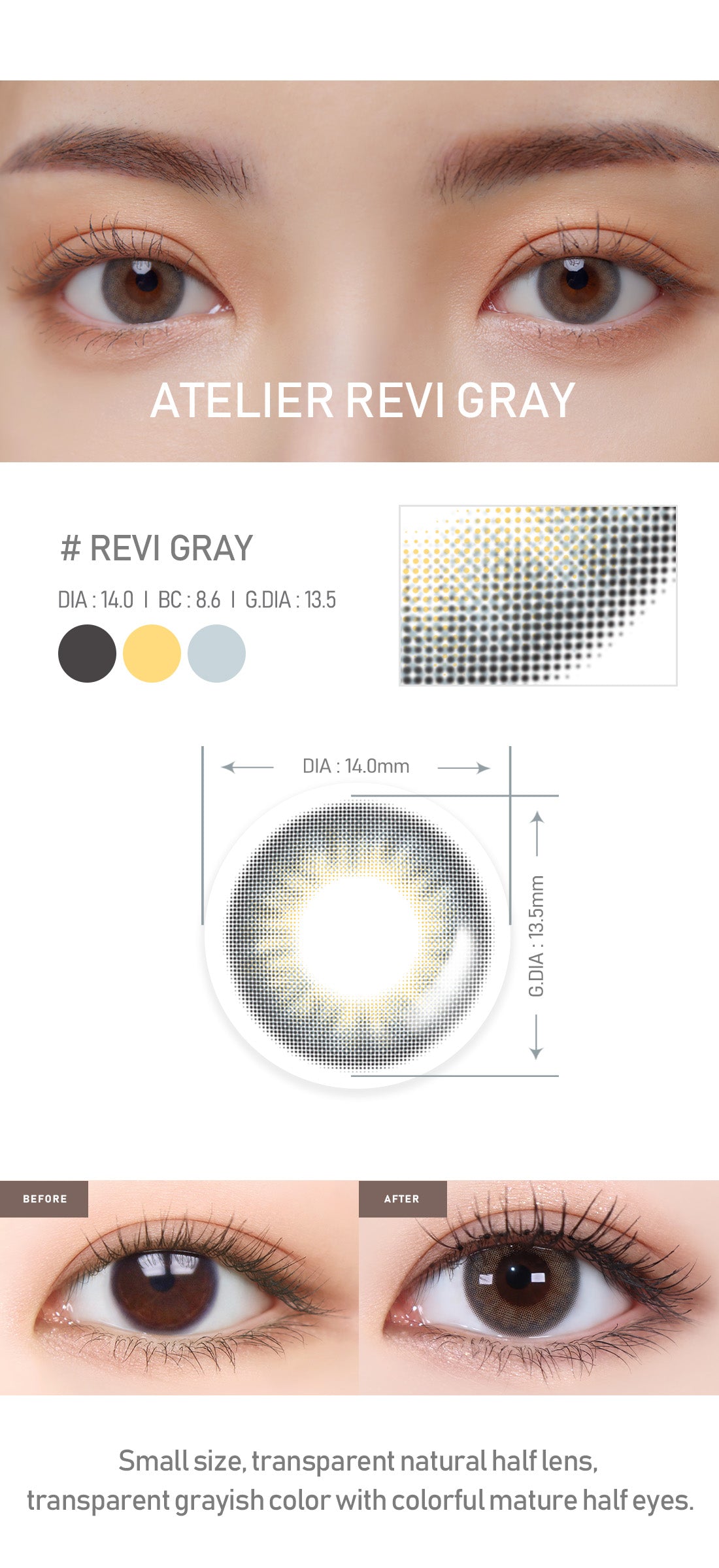 [Toric/Select Period] Torica Revi Gray