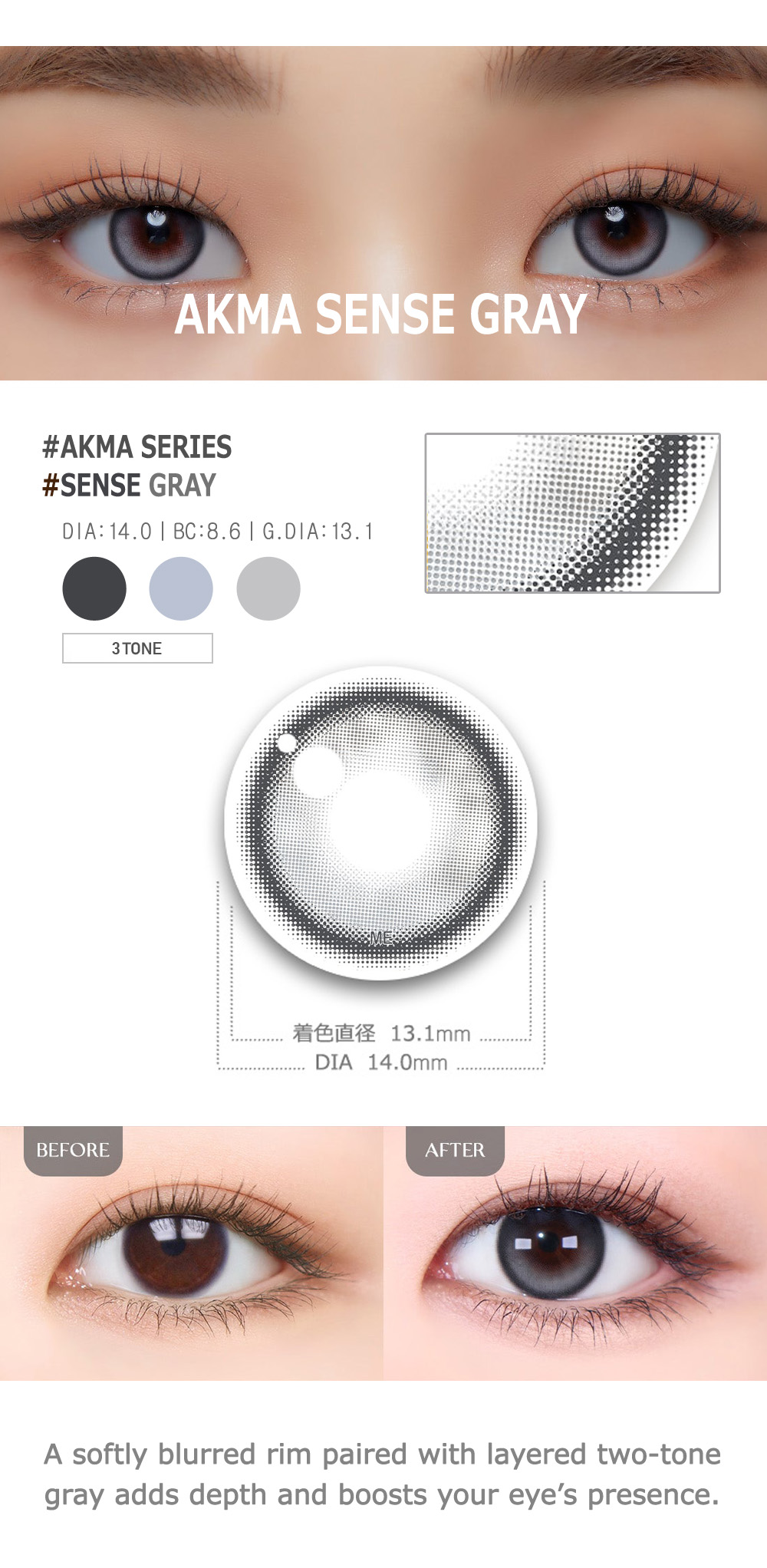 [Select Period] Torica Sense Gray