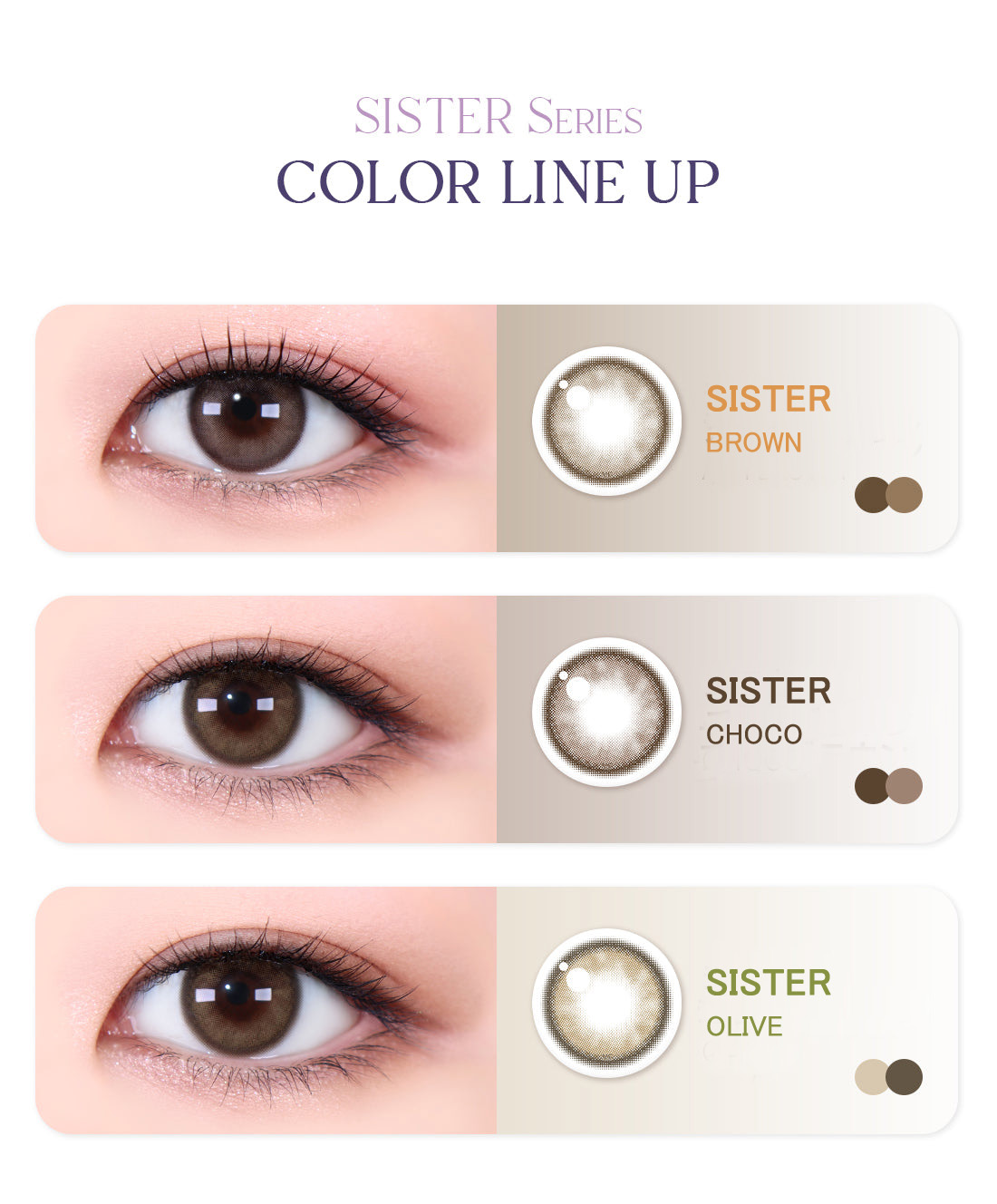 [Select Period] Torica Sister Ash Brown