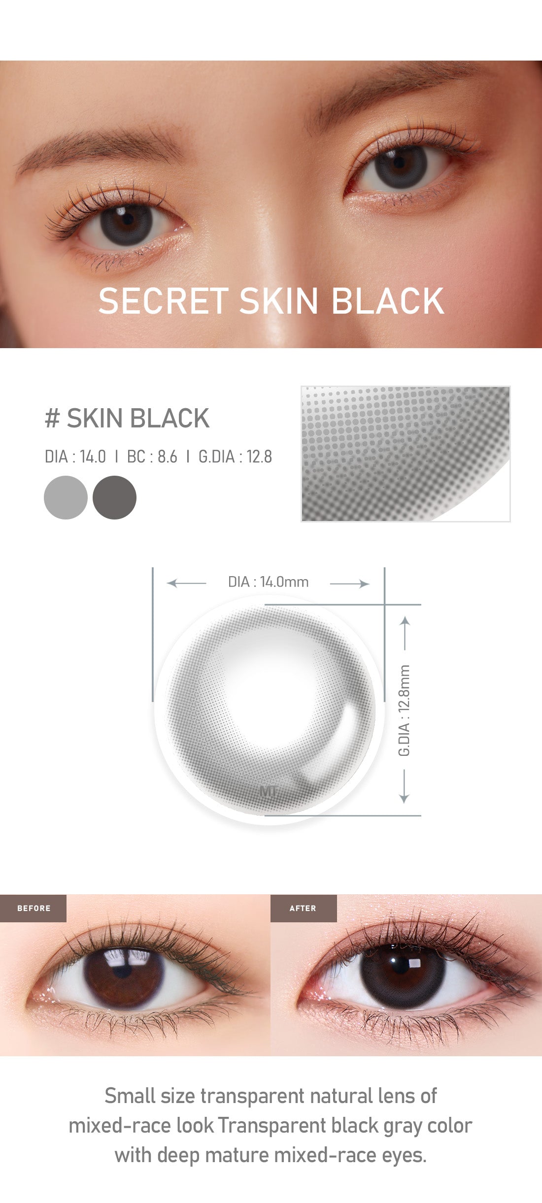 [Select Period] Torica Skin Black