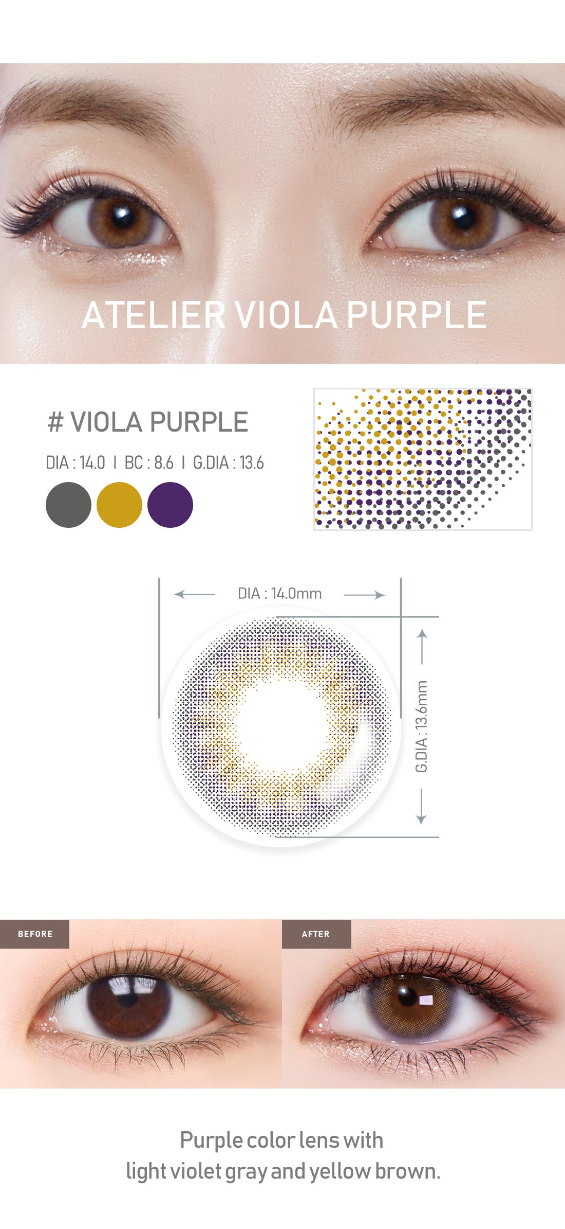 [Select Period] Torica Viola Purple
