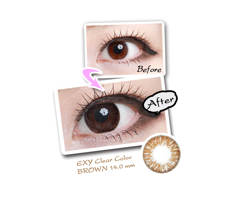 [6-Months] EXY 3-Tone Brown (2pcs)
