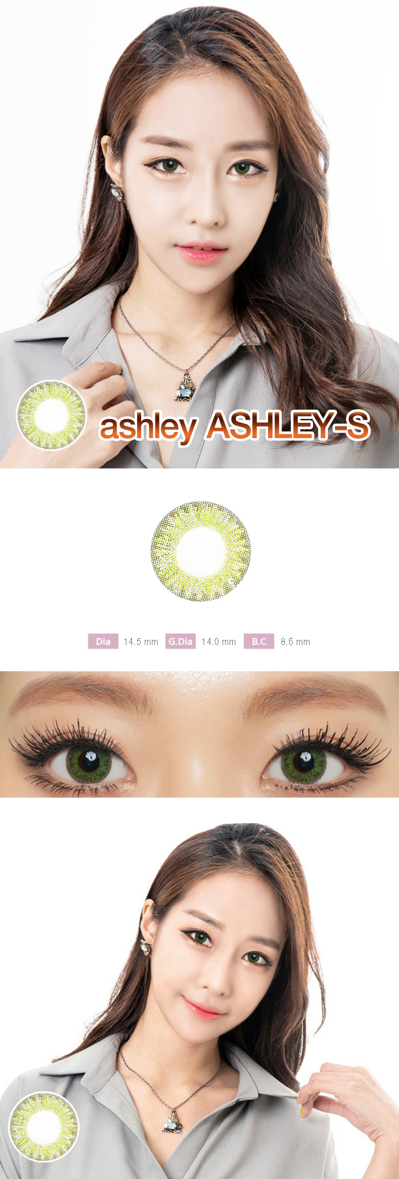 [6-Months] Ashley-S Green (2pcs)