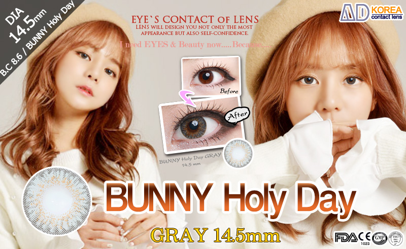 [6-Months] BUNNY Holy Day Gray (2pcs)