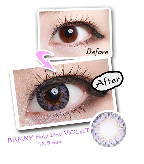 [6-Months] BUNNY Holy Day Violet (2pcs)2