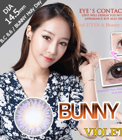 [6-Months] BUNNY Holy Day Violet (2pcs)5