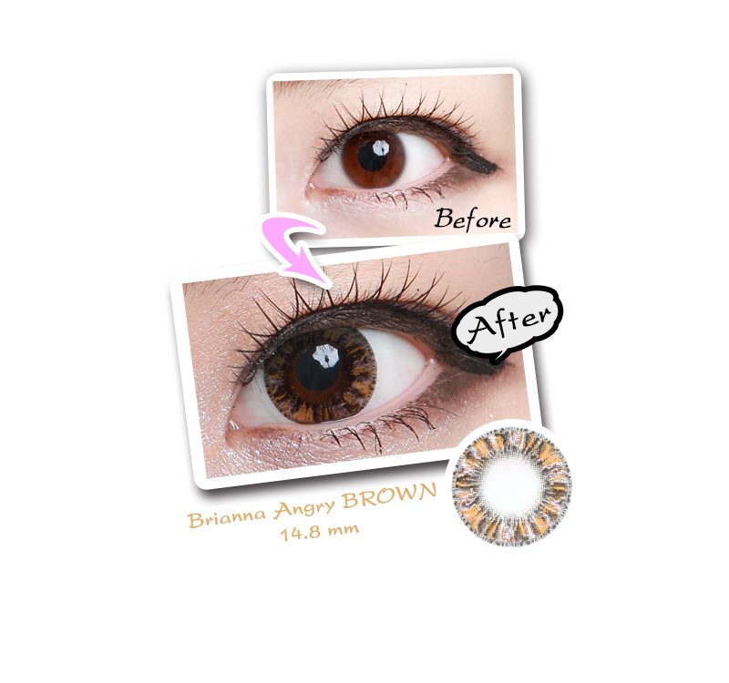 [6-Months] Brianna Angry Brown (2pcs)