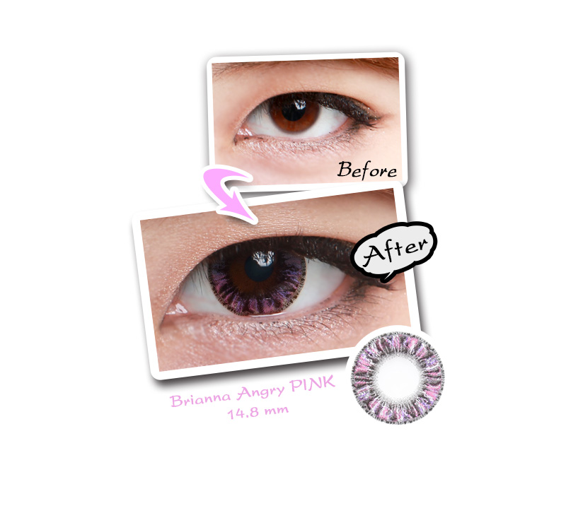 [6-Months] Brianna Angry Pink (2pcs)