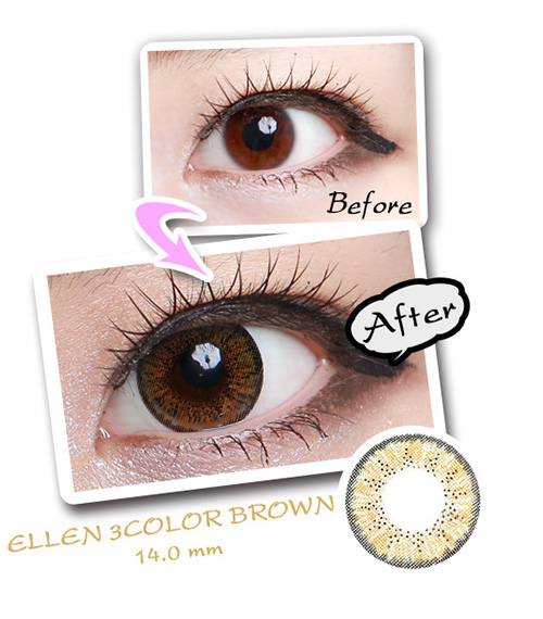 [6-Months] ELLEN  3Color Brown (2pcs)2