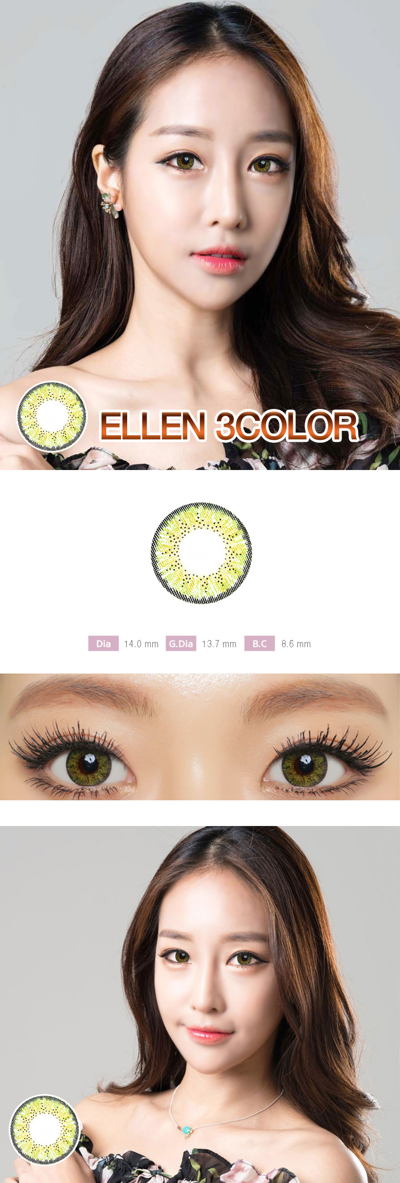 [6-Months] ELLEN 3Color Green (2pcs)