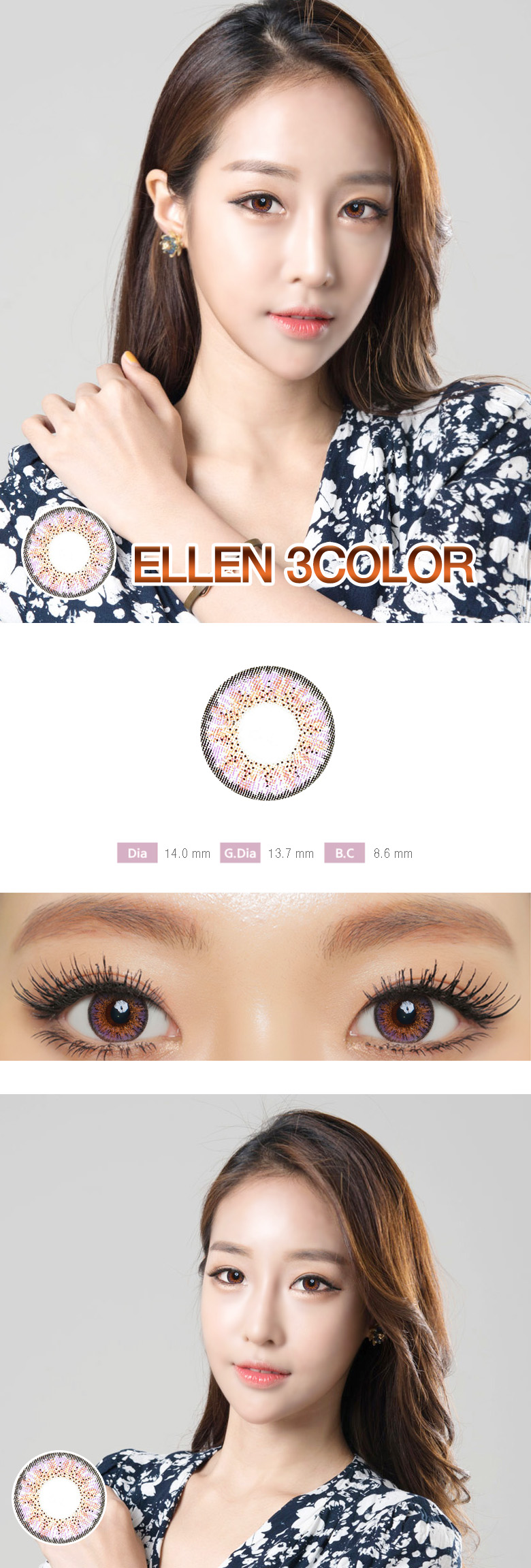 [6-Months] ELLEN 3Color Violet (2pcs)