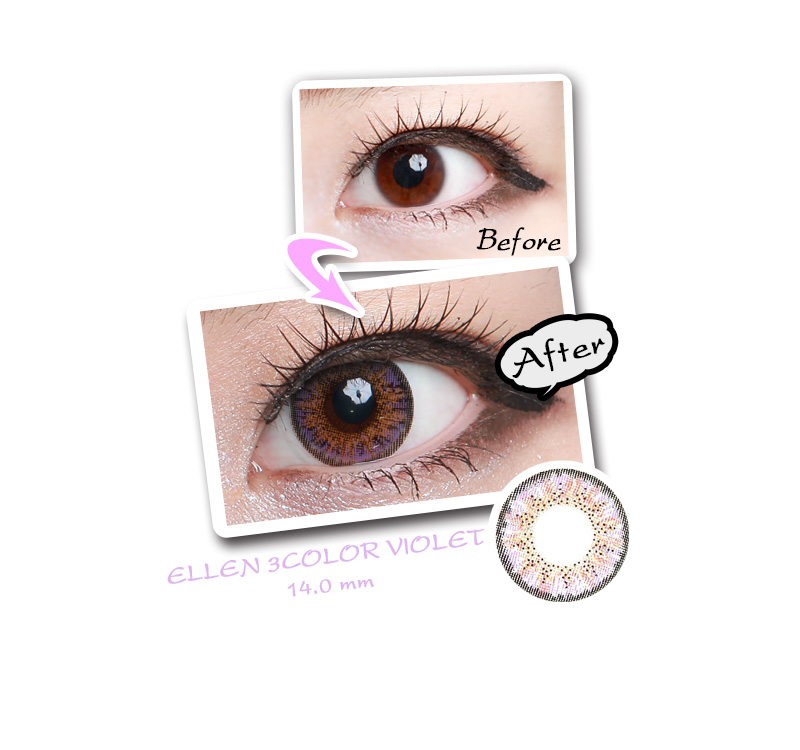 [6-Months] ELLEN 3Color Violet (2pcs)